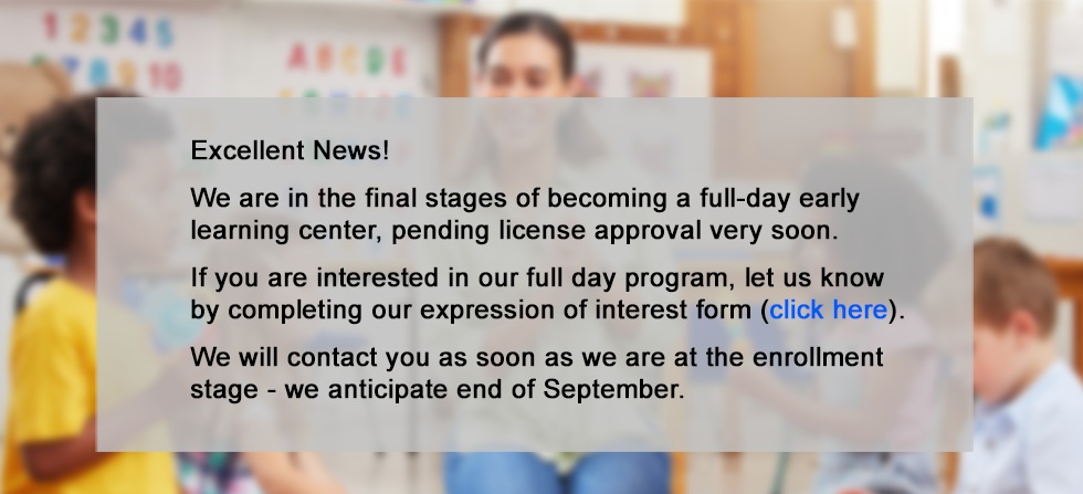 Expression of Interest - Let Us Know You're Interested. Spots Going Fast!